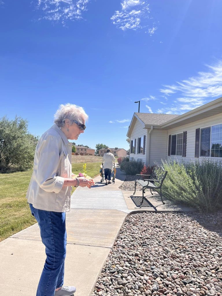 Cappella Pueblo West Residents Walking