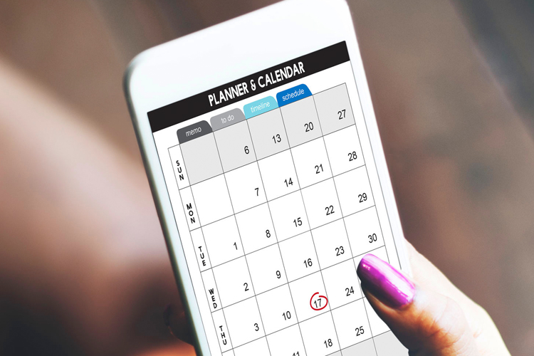 phone calendar