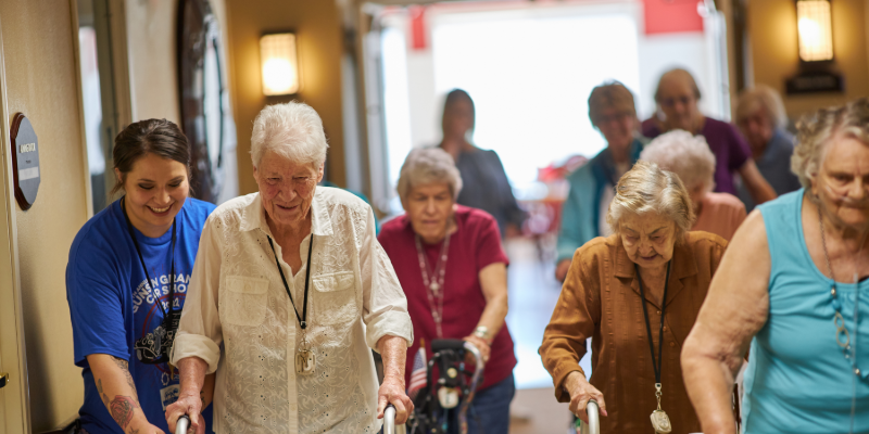 Cappella Pueblo West Senior Living Community in Pueblo West, CO - signature programs pueblo west walkers