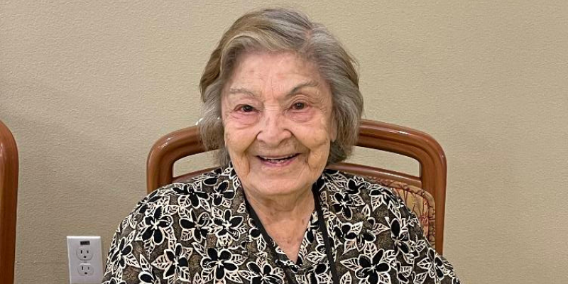 Cappella Pueblo West Senior Living Community in Pueblo West, CO - resident smiling square