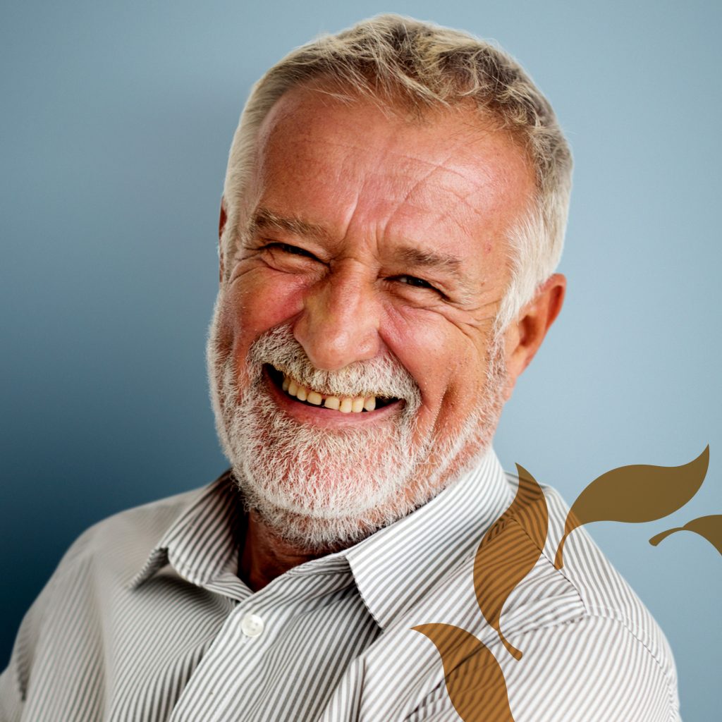 Cappella Pueblo West Senior Living Community in Pueblo West, CO - cappella pueblo west smiling senior aged man