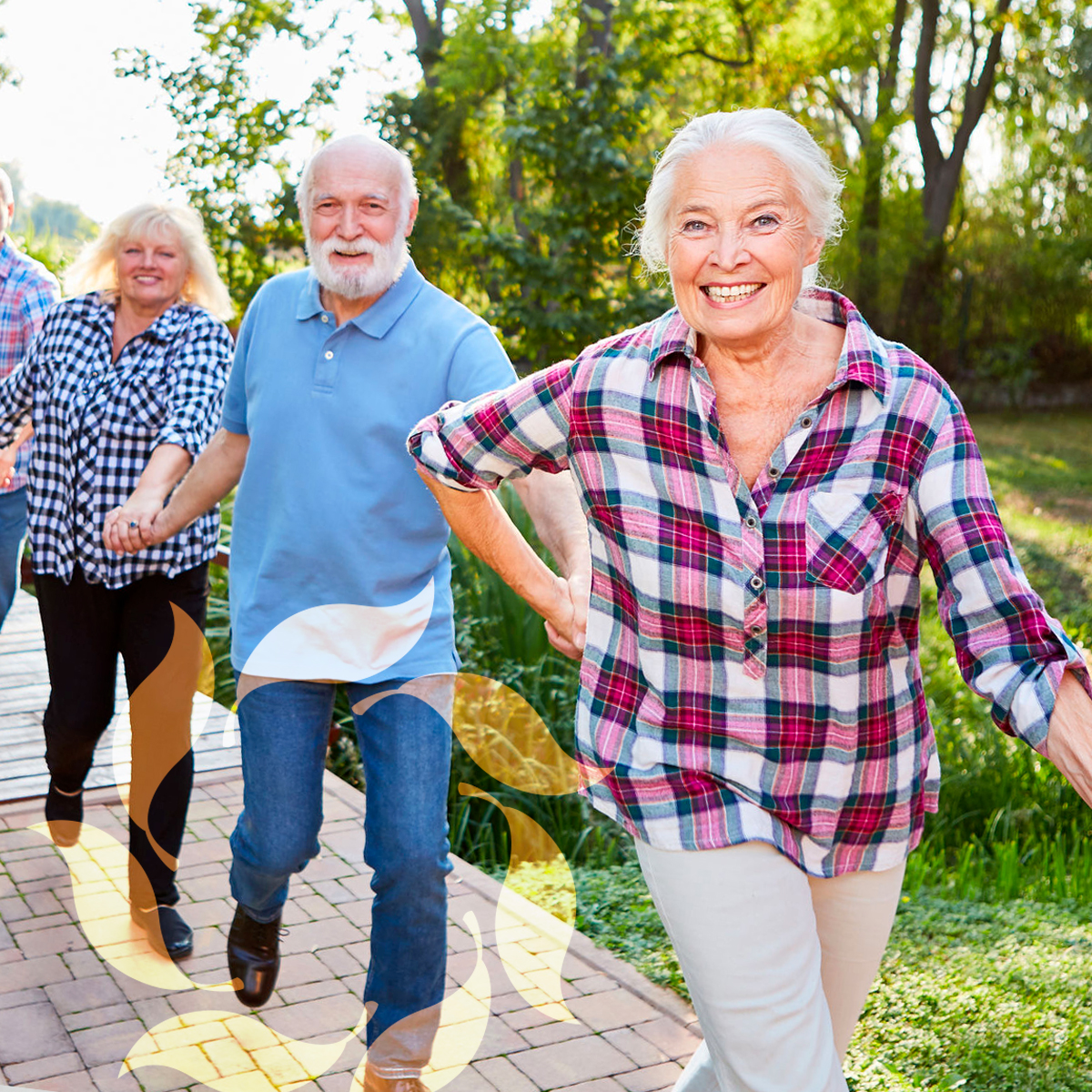 Cappella Pueblo West Senior Living Community in Pueblo West, CO - cpw older adults walking outside