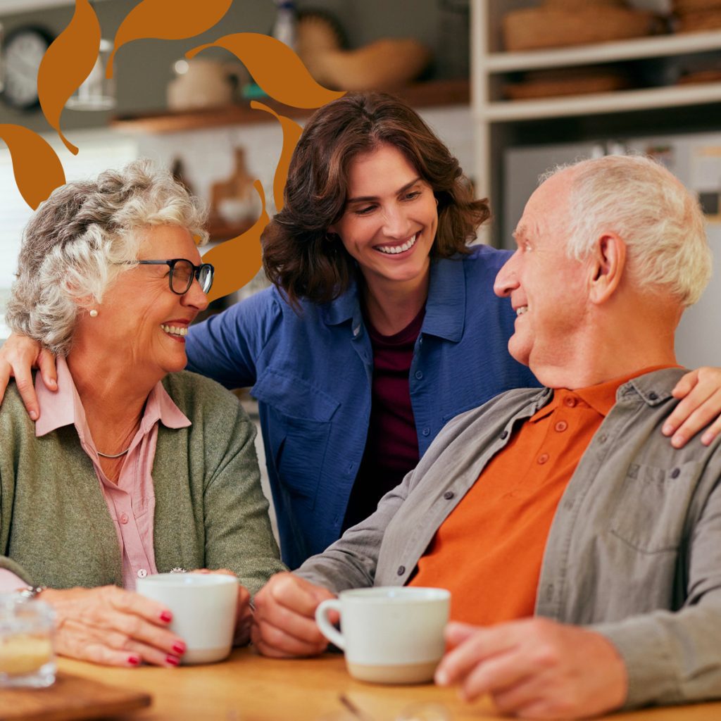 Cappella Pueblo West Senior Living Community in Pueblo West, CO - cappella of pueblo west woman with senior parents
