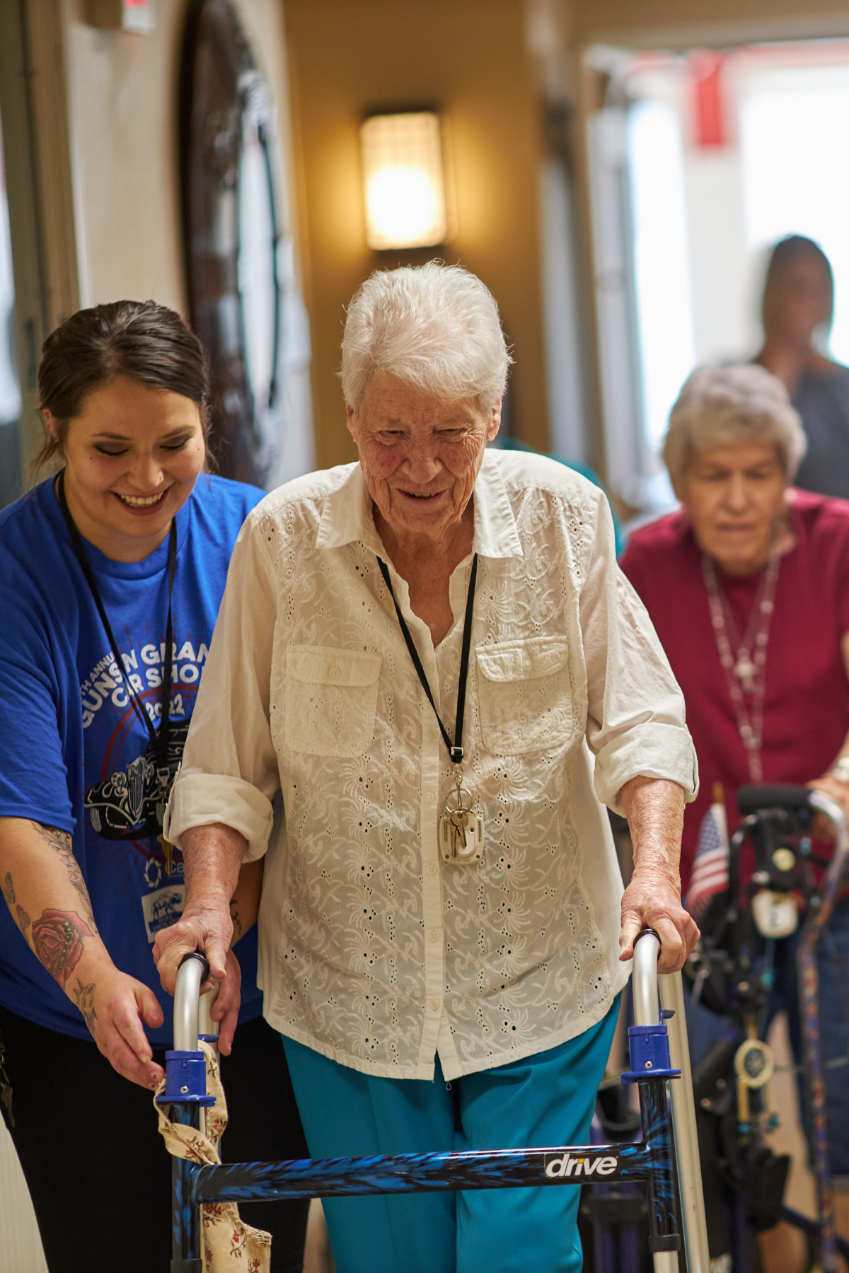 Cappella Pueblo West Senior Living Community in Pueblo West, CO - cappella pueblo west walkers portrait